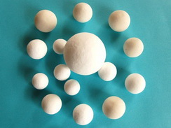 JINTAI Inert Ceramic Ball Catalyst Support Media